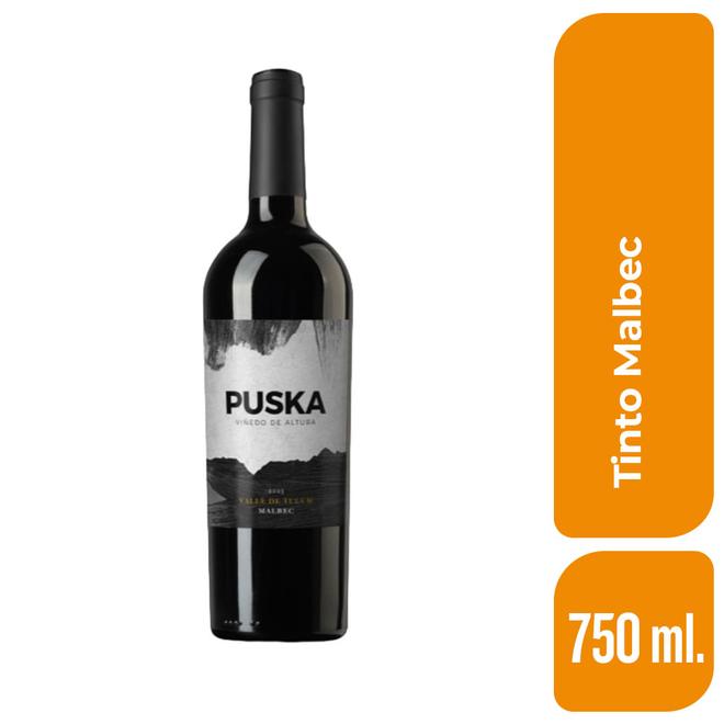 Oferta de Vino Malbec Puska 750 Ml. por $3900 en Supermercados DIA