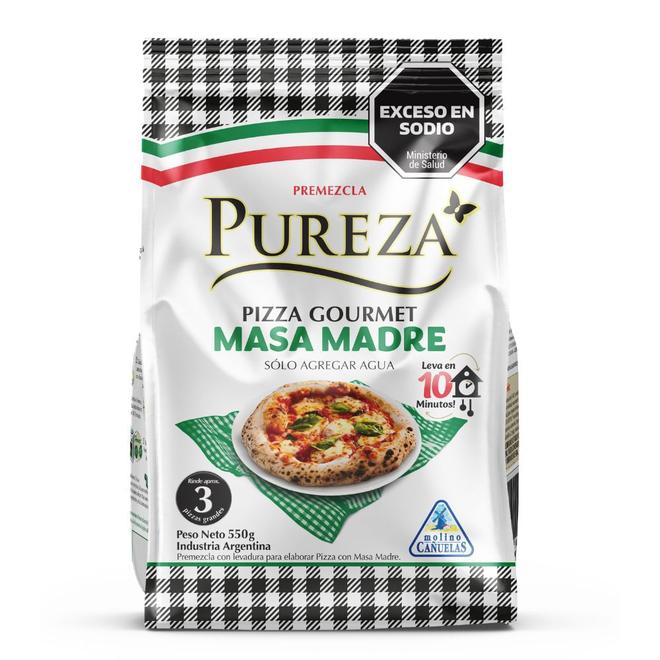 Oferta de Premezcla Pizza Masa Madre Pureza 550 Gr. por $1295 en Supermercados DIA