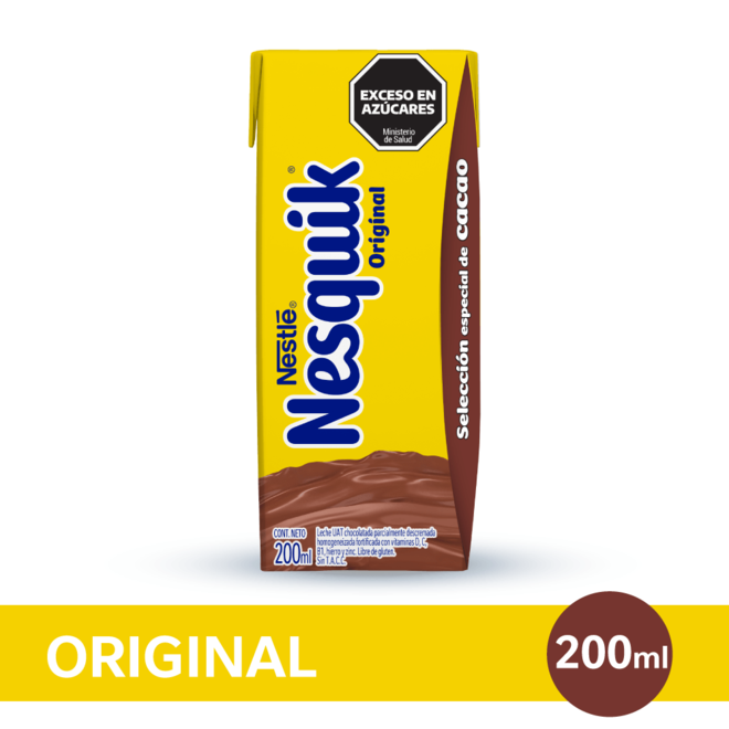Oferta de Leche Chocolatada  Nesquik 200 Ml por $448 en Supermercados DIA