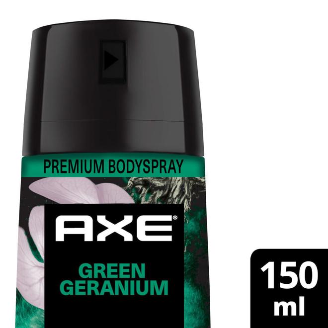Oferta de Desodorante en Aerosol Axe Green Geranium 150 ml. por $2970 en Supermercados DIA
