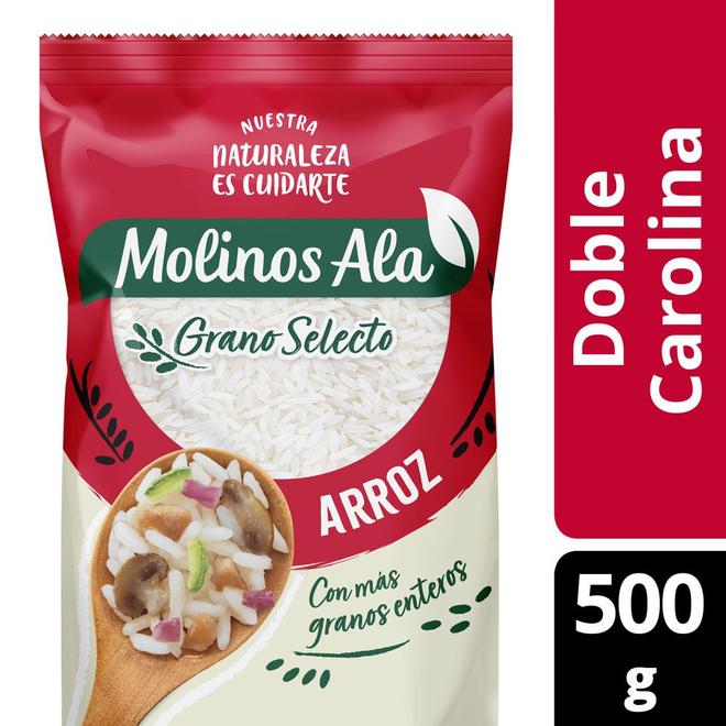 Oferta de Arroz Doble Carolina Molinos Ala 500 Gr. por $1700 en Supermercados DIA