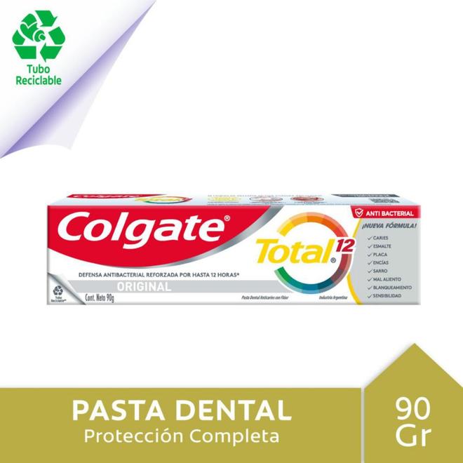 Oferta de Pasta Dental Colgate Total 12 Original 90 Gr. por $2985 en Supermercados DIA
