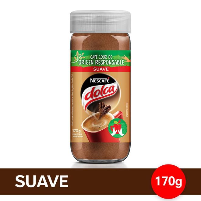 Oferta de Dolca Suave Nescafé X 170 Gr. por $4690 en Supermercados DIA