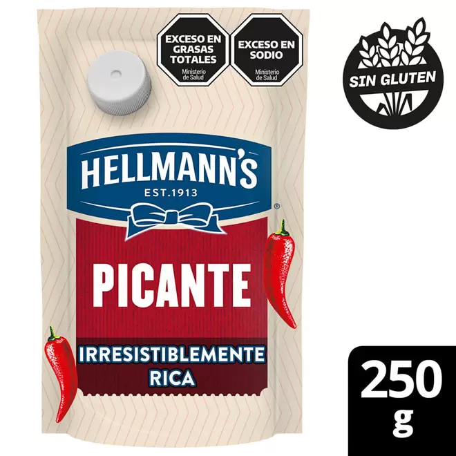 Oferta de Salsa Picante Hellmanns 250 Gr. por $1820 en Supermercados DIA