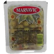 Oferta de Aceitunas rellenas c/morron n2 marvavic  100 gr por $1273 en Supermercados La Reina