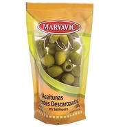 Oferta de Aceitunas verdes descarozada d.pac marvavic  300 gr por $1350 en Supermercados La Reina