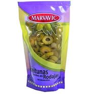 Oferta de Aceitunas verdes e/rodajas d.pack marvavic  300 gr por $1392 en Supermercados La Reina