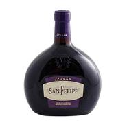 Oferta de Vino 12 uvas tinto san felipe  750 ml por $3224 en Supermercados La Reina