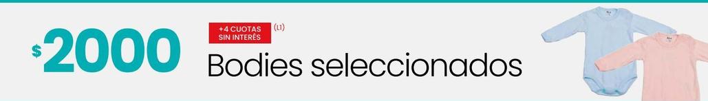 Oferta de Bodies seleccionados en HiperChangomas