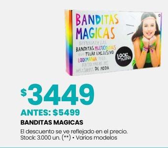 Oferta de BANDITAS MAGICAS por $3449 en HiperChangomas
