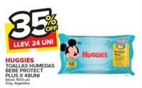 Oferta de Toallas humedas bebe protect plus en Carrefour Maxi