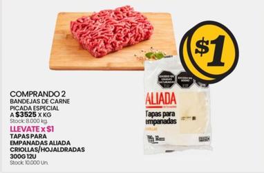Oferta de Bandejas De Carne Picada Especial por $3525 en HiperChangomas