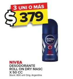 Oferta de Desodorante Roll Dry Masc por $379 en Carrefour Maxi