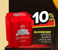 Oferta de Cerveza Blanca Lata en Carrefour Maxi