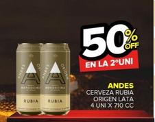 Oferta de Cerveza Rubia Origen Lata en Carrefour Maxi