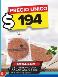 Oferta de De Carne Vacuna Congelada  por $194 en Carrefour Maxi