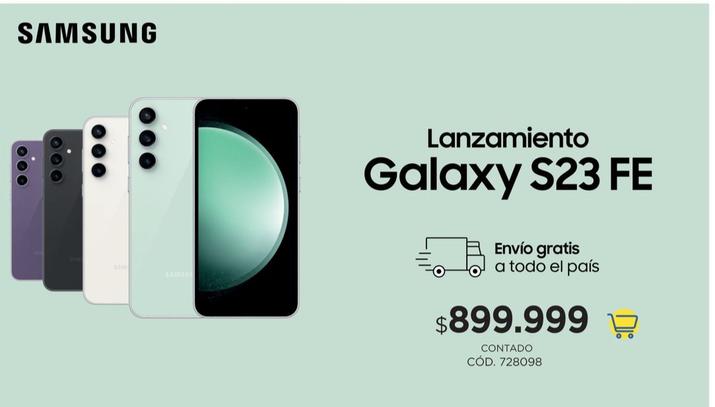 Oferta de Galaxy S23 Fe por $899999 en Coppel