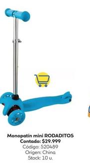 Oferta de Rodaditos - Monpatin Mini por $29999 en Coppel