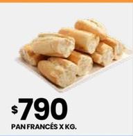 Oferta de Pan Frances por $790 en Punto Mayorista