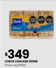 Oferta de Check - Cracker por $349 en Punto Mayorista