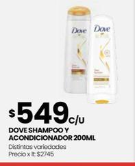 Oferta de Shampoo Y Acondicionador por $549 en Punto Mayorista