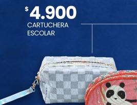 Oferta de Cartuchera Escolar por $4900 en Changomas