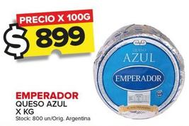 Oferta de Emperador - Queso Azul por $899 en Carrefour Maxi