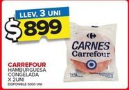 Oferta de Carrefour - Hamburguesa Congelada en Carrefour Maxi