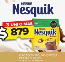 Oferta de Nesquik - Cacao En Polvo Cocoa por $879 en Carrefour Maxi