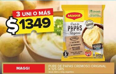 Oferta de Maggi - Puré De Papas Cremoso Original por $1349 en Carrefour Maxi