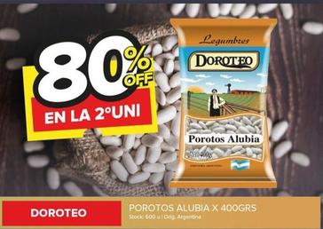 Oferta de Doroteo - Porotos Alubia en Carrefour Maxi