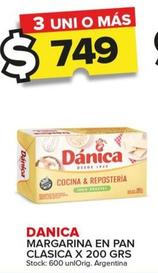 Oferta de Dánica - Margarina En Pan Clasica por $749 en Carrefour Maxi