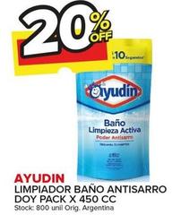 Oferta de Ayudin - Limpiador Bano Antisarro Doy en Carrefour Maxi