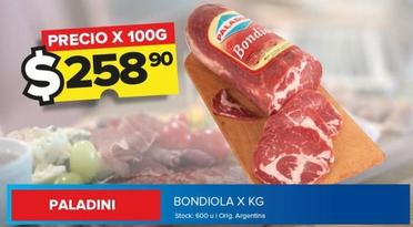 Oferta de Paladini - Bondiola por $258,9 en Carrefour Maxi