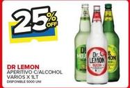 Oferta de Dr. Lemon - Aperitivo C/Alcohol  en Carrefour Maxi