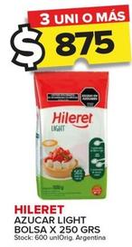 Oferta de Hileret - Azúcar Light Bolsa por $875 en Carrefour Maxi