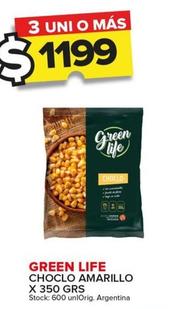 Oferta de Green Life - Choclo Amarillo por $1199 en Carrefour Maxi