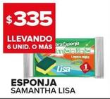 Oferta de Samantha - Esponja Lisa por $335 en Carrefour Maxi