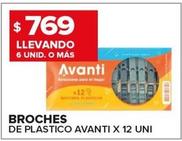 Oferta de Avanti - Broches De Plastico  por $769 en Carrefour Maxi