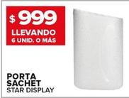 Oferta de Porta Sachet Star Display por $999 en Carrefour Maxi