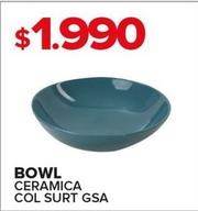 Oferta de Bowl por $1990 en Carrefour Maxi