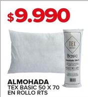 Oferta de Tex Basic - Almohada por $9990 en Carrefour Maxi