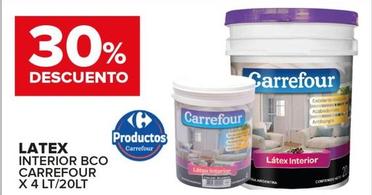 Oferta de Carrefour - Latex Interior Bco en Carrefour Maxi