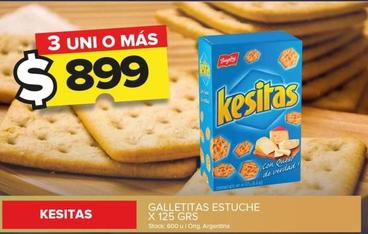 Oferta de Kesitas - Galletitas Estuche  por $899 en Carrefour Maxi