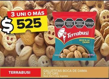 Oferta de Terrabusi - Galletitas Boca De Dama  por $525 en Carrefour Maxi