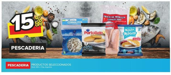 Oferta de Pescadeira Productos Seleccionados  en Carrefour Maxi