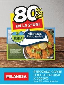 Oferta de Rebozada Carne Huella Natural  en Carrefour Maxi