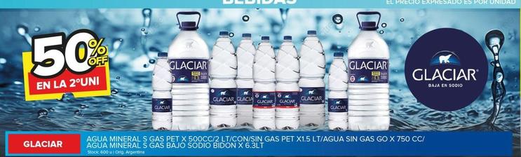 Oferta de Glaciar - Agua Mineral S Gas Pet en Carrefour Maxi