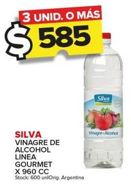 Oferta de Silva - Vinagre De Alcohol Linea Gourmet por $585 en Carrefour Maxi