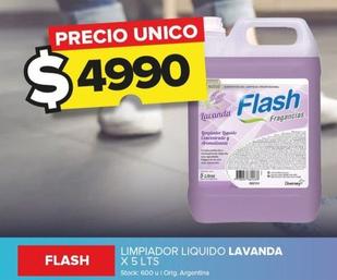 Oferta de Flash - Limpiador Liquido Lavanda por $4990 en Carrefour Maxi